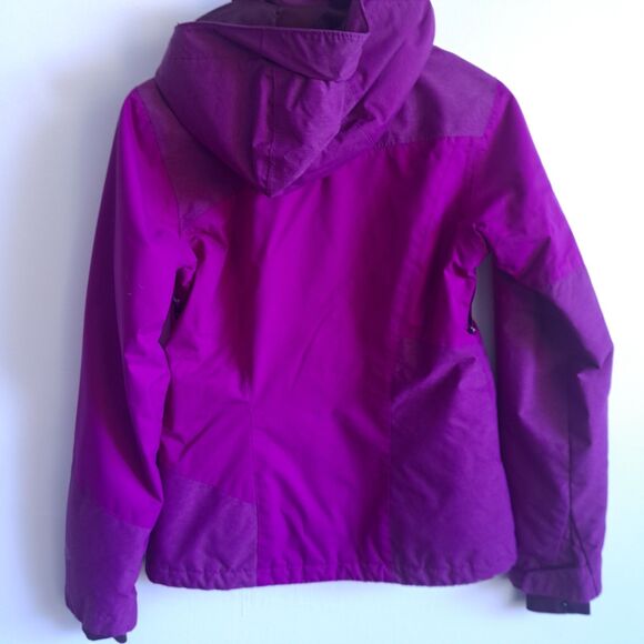Columbia Omni Heat Omni Tech Purple Pink Magenta Waterproof Womens XS Jacket - Picture 5 of 10